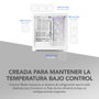Nox Hummer Blade Caja Gaming Semitorre Blanca