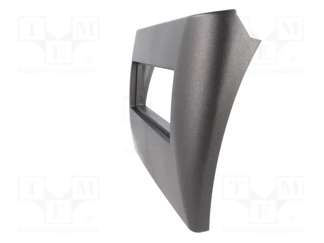 ACV Bastidor de montaje de radio para Fiat Stilo 2001-> 1 DIN Negro