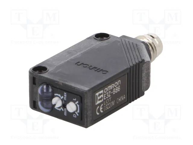 OMRON E3Z-B86 Sensor fotoeléctrico PNP 80-500mm