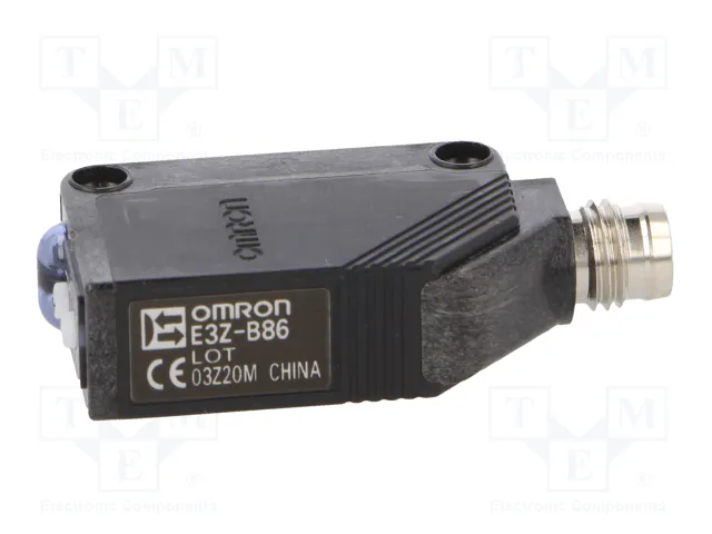 OMRON E3Z-B86 Sensor fotoeléctrico PNP 80-500mm