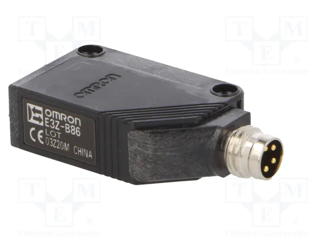 OMRON E3Z-B86 Sensor fotoeléctrico PNP 80-500mm