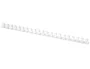 Q-connect Canutillo Redondo 16 mm Blanco para 145 Hojas (50 Unidades)