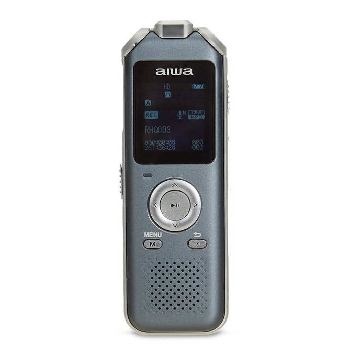 Aiwa DVR-M700 Grabadora de Voz Digital 16GB Azul Aiwa DVR-M700 Grabadora de Voz Digital 16GB Azul