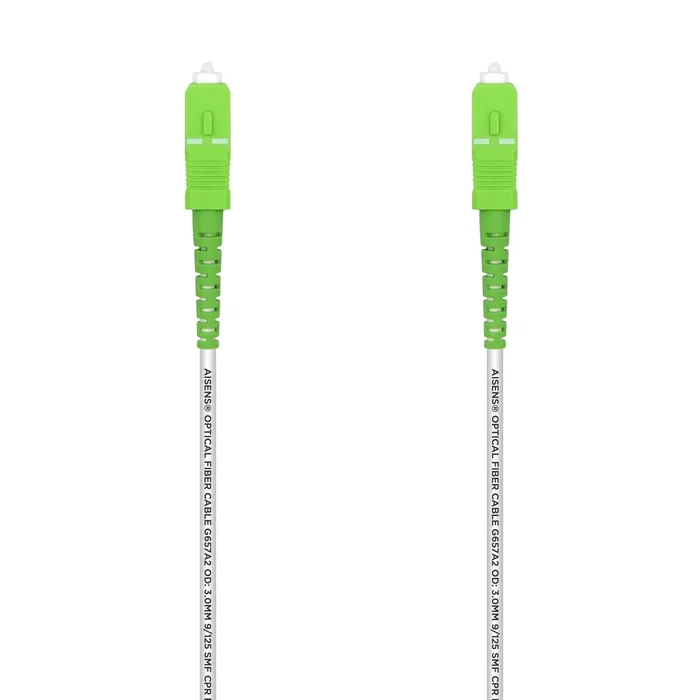 AISENS Cable de fibra óptica SC/APC a SC/APC 15 m G.657A2 Blanco AISENS Cable de fibra óptica SC/APC a SC/APC 15 m G.657A2 Blanco