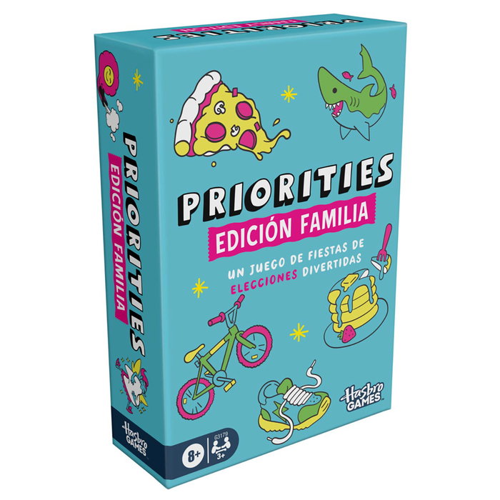 HASBRO GAMES Priorities Family Edition G3179 HASBRO GAMES Priorities Family Edition G3179