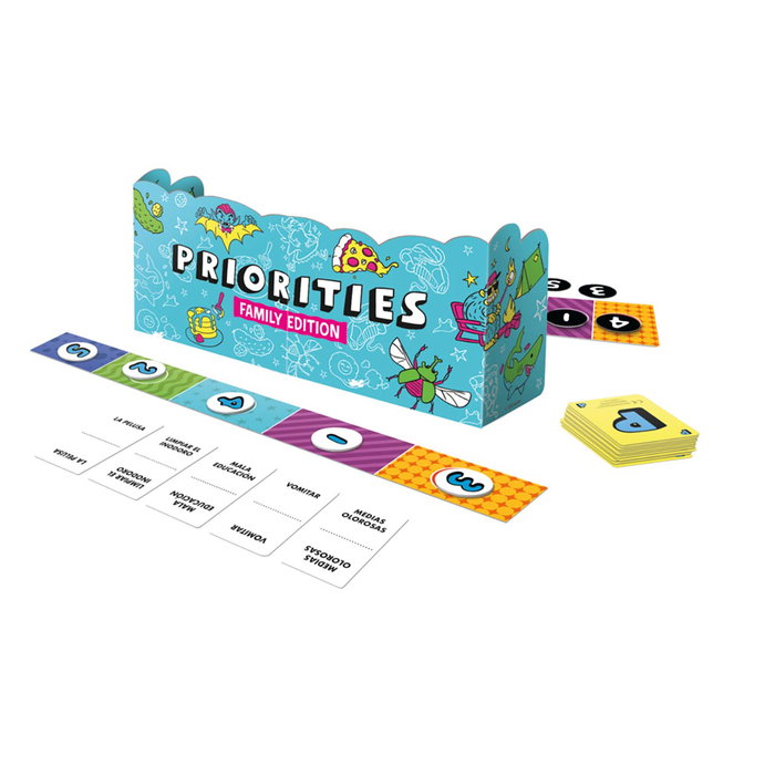 HASBRO GAMES Priorities Family Edition G3179 HASBRO GAMES Priorities Family Edition G3179