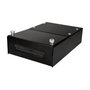 LogiLink Caja de consolidación para 4 conectores keystone, metal, negro