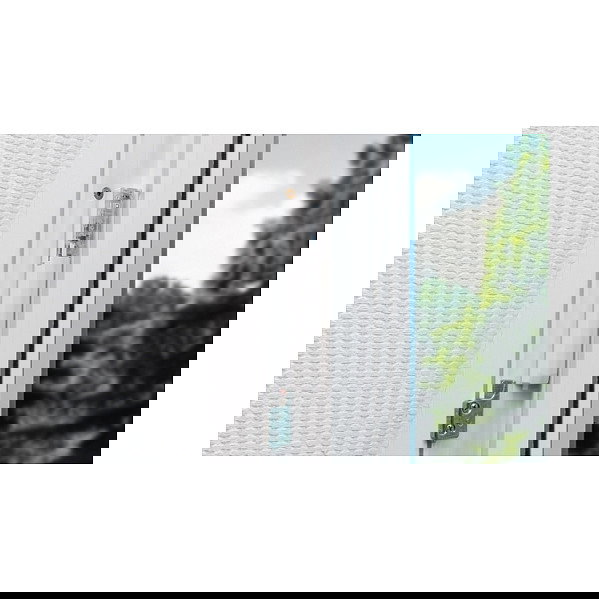 eQ-3 Homematic IP HmIP-SWDO-I Sensor de Contacto para Ventana y Puerta de Montaje Oculto Inalámbrico, Blanco, Rango 230 m, Batería Alcalina