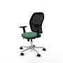 PIQUERAS Y CRESPO Silla de Oficina Jorquera Verde Esmeralda y Negro