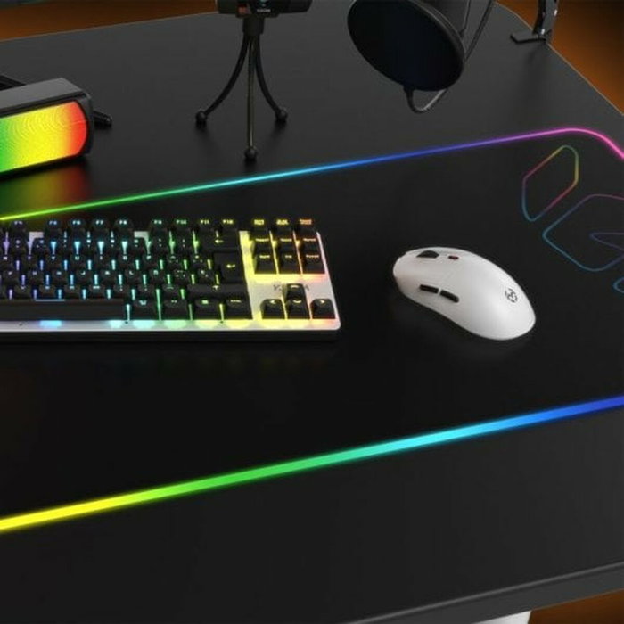 Krom Klever Ratón Gaming Inalámbrico Blanco 10000 DPI