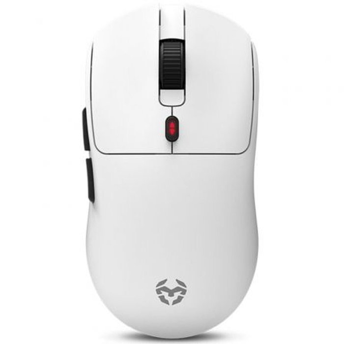 Krom Klever Ratón Gaming Inalámbrico Blanco 10000 DPI