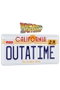 DOCTOR COLLECTOR Réplica matrícula DeLorean Outatime Regreso al Futuro