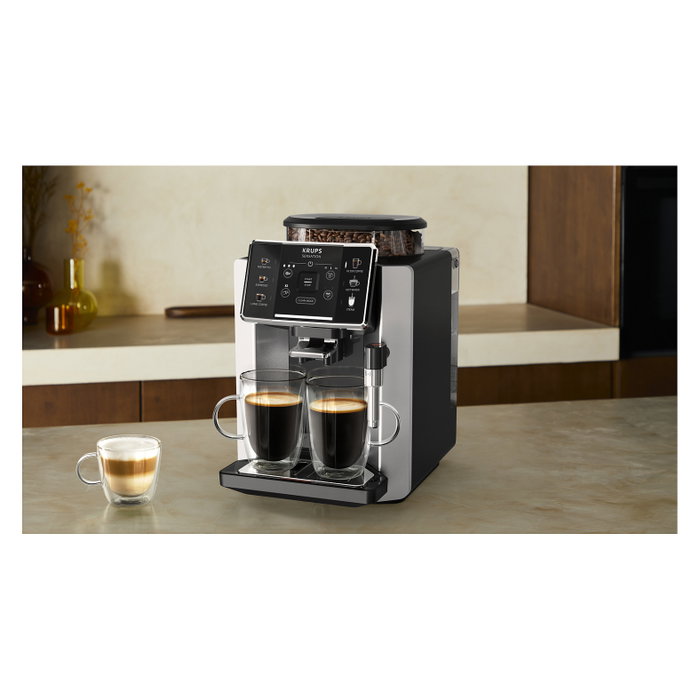 Krups Sensation C90 EA910E Máquina espresso totalmente automática 1.7 L 1450 W Negro y aluminio