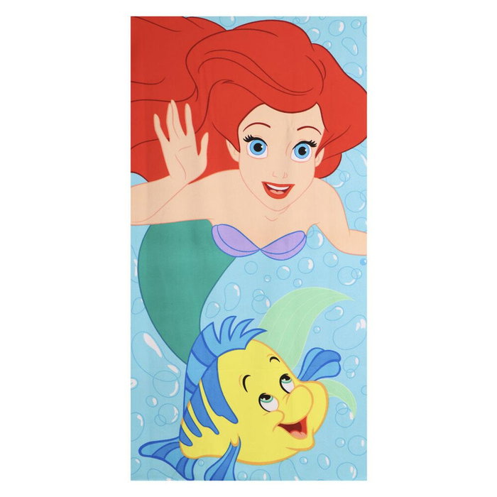 Toalla Microfibra La Sirenita Disney Ariel 70x140cm Toalla Microfibra La Sirenita Disney Ariel 70x140cm
