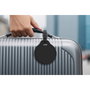 Satechi Vegan Leather FindAll™ Luggage Tag Black