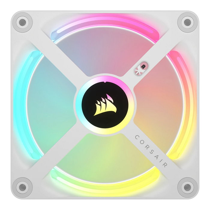 Corsair iCUE LINK QX120 RGB White Starter-Kit 120mm Corsair iCUE LINK QX120 RGB White Starter-Kit 120mm