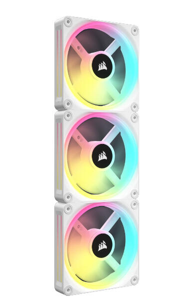 Corsair iCUE LINK QX120 RGB Blanco Kit de Inicio 3 Ventiladores 120mm