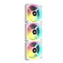 Corsair iCUE LINK QX120 RGB Blanco Kit de Inicio 3 Ventiladores 120mm