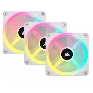 Corsair iCUE LINK QX120 RGB Ventilador Blanco 120mm Kit Inicio PC Refrigeración