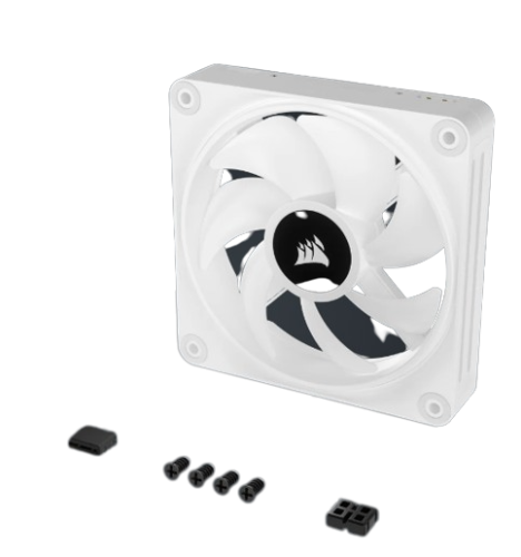 Corsair iCUE LINK QX120 RGB Blanco Kit de Inicio 3 Ventiladores 120mm