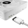 Corsair iCUE LINK QX120 RGB Blanco Kit de Inicio 3 Ventiladores 120mm