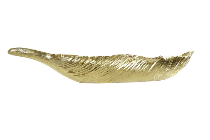 DKD Home Decor Centro Mesa Glam Dorado 14 x 6 x 41 cm (2 Unidades)