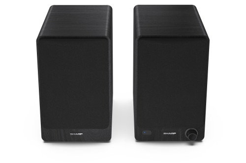 Sharp Altavoces de estantería CP-SS30(BK) de 2 vías Negro Inalámbrico y Alámbrico 60 W