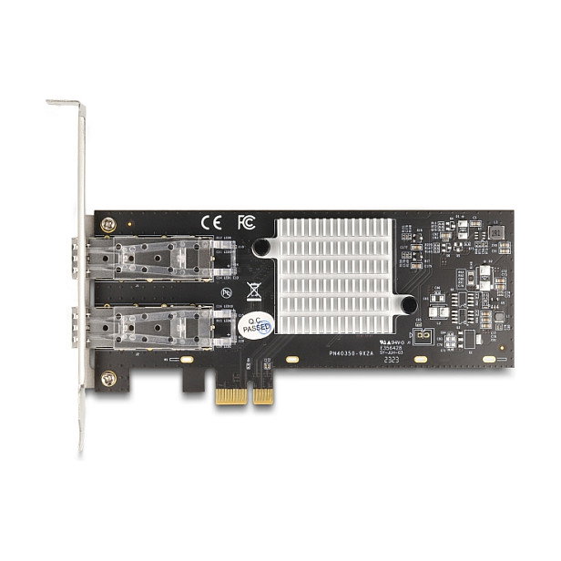 DeLOCK 88336 Tarjeta de red PCI Express x1 con 2 x SFP Gigabit LAN