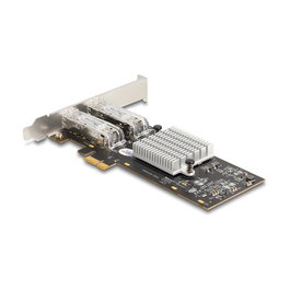 DeLOCK 88336 Tarjeta de red PCI Express x1 con 2 x SFP Gigabit LAN