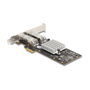 DeLOCK 88336 Tarjeta de red PCI Express x1 con 2 x SFP Gigabit LAN