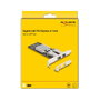 DeLOCK 88336 Tarjeta de red PCI Express x1 con 2 x SFP Gigabit LAN
