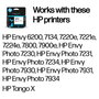 HP Cartucho de tinta 303 Multicolor (T6N01AE)