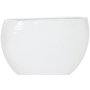 DKD Home Decor Set de 5 Maceteros de Aluminio Blanco