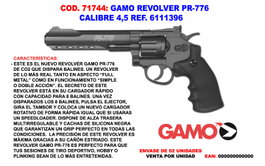 GAMO Pistola Revolver PR-776 Calibre 4,5