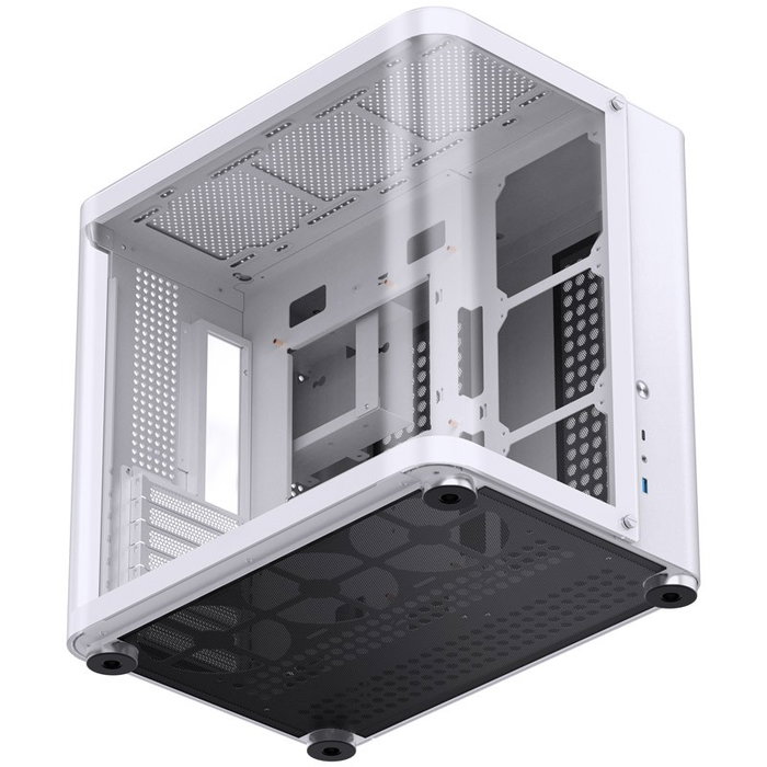 Jonsbo TK-2 2.0 Midi-Tower con vidrio templado, blanco