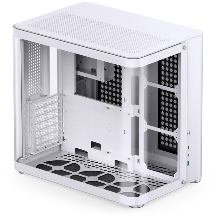 Jonsbo TK-2 2.0 Midi-Tower con vidrio templado, blanco