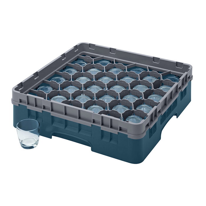 CAMBRO Cesta de lavado 30 compartimentos Cerceta CAMBRO Cesta de lavado 30 compartimentos Cerceta