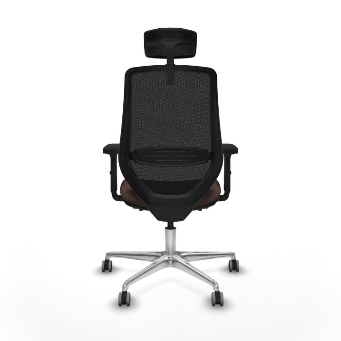 PIQUERAS Y CRESPO Silla de oficina Mardos con mecanismo Sincro/Traslack Marrón oscuro y Negro PIQUERAS Y CRESPO Silla de oficina Mardos con mecanismo Sincro/Traslack Marrón oscuro y Negro