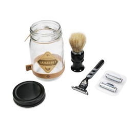 DKD Home Decor Set de Regalo 5 Piezas de Cristal Multicolor