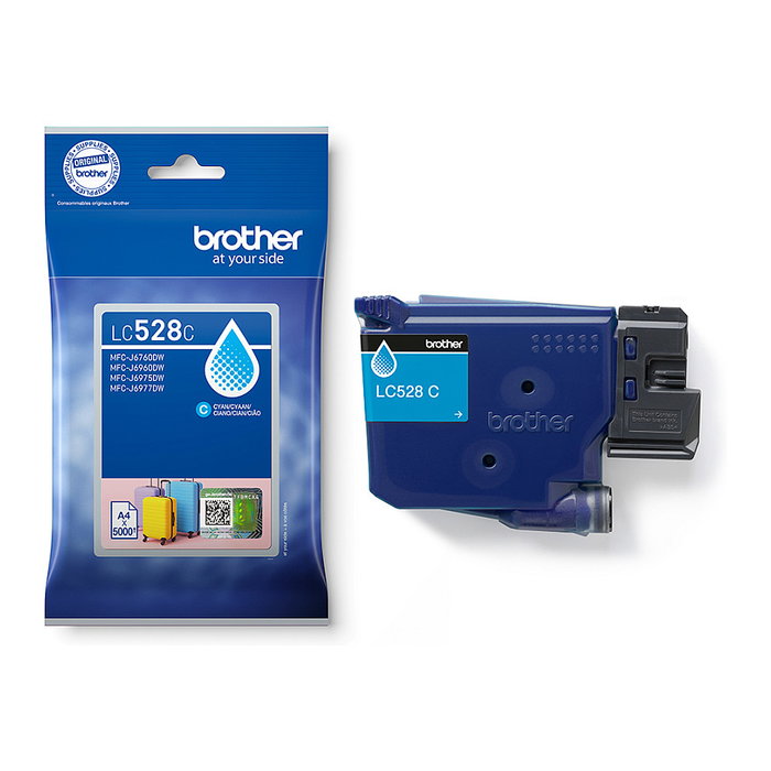 Brother Cartucho de Tinta Cian LC528C Ultra High Yield