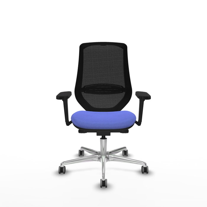 PIQUERAS Y CRESPO Silla de oficina Mardos con mecanismo Sincro/Traslack Azul claro/Negro PIQUERAS Y CRESPO Silla de oficina Mardos con mecanismo Sincro/Traslack Azul claro/Negro