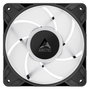 ARCTIC P12 Pro PWM A-RGB Pack de 3 Ventiladores 12 cm Negro/Blanco