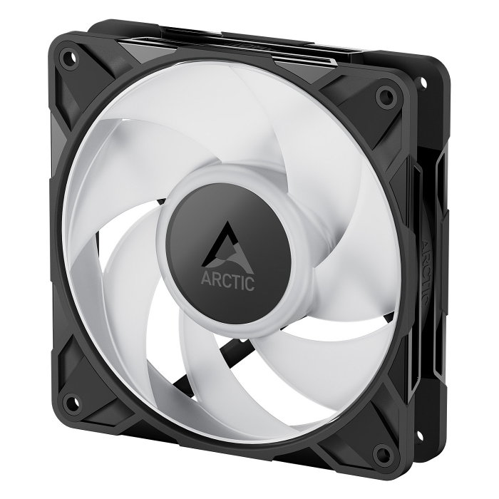 ARCTIC P12 Pro PWM A-RGB Pack de 3 Ventiladores 12 cm Negro/Blanco