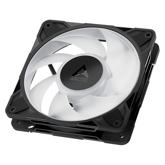 ARCTIC P12 Pro PWM A-RGB Pack de 3 Ventiladores 12 cm Negro/Blanco