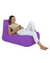 Atelier Del Sofa Trendy Comfort Pouf para Jardín Morado, Saco de Comodidad para Exterior, 105x65x75 cm, 200 kg Capacidad