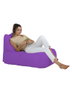 Atelier Del Sofa Trendy Comfort Pouf para Jardín Morado, Saco de Comodidad para Exterior, 105x65x75 cm, 200 kg Capacidad