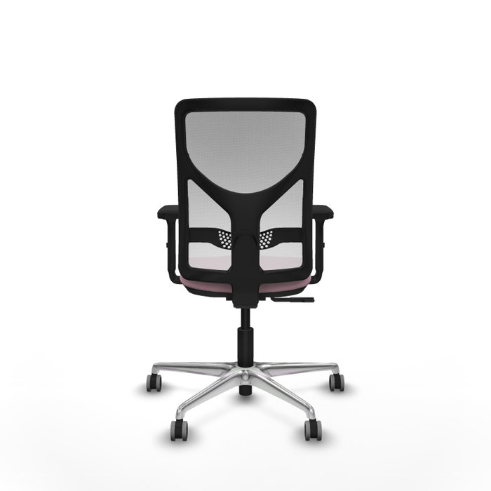 PIQUERAS Y CRESPO Silla de oficina Motilla Rosa y Blanco PIQUERAS Y CRESPO Silla de oficina Motilla Rosa y Blanco