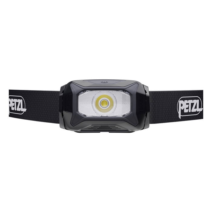 Petzl TIKKINA Linterna Frontal LED 300 Lúmenes, 3 Niveles de Luz, Resistente al Agua IPX4, Verde, con Pilas Incluidas