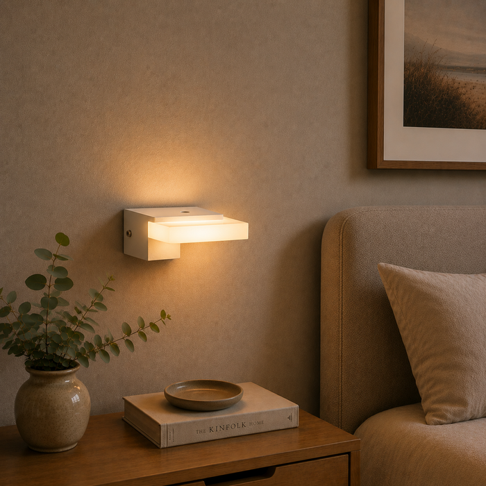 Aplique LED pared Charlotte 5W 425Lm 4200K blanco 40.000h [HO-WL-102-5W-W-W]