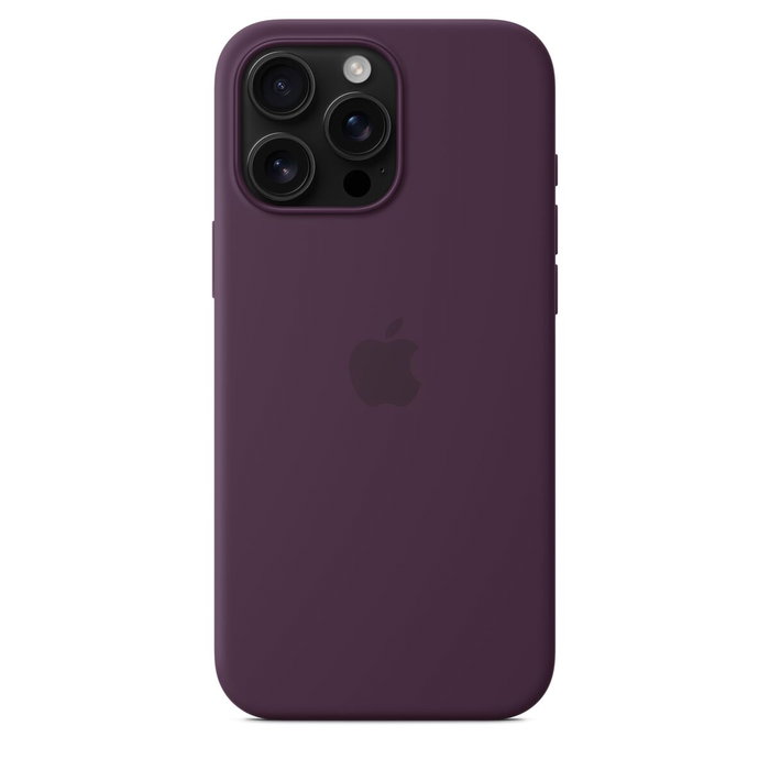 Apple Funda iPhone 16 Pro Max Silicone with MagSafe - Plum